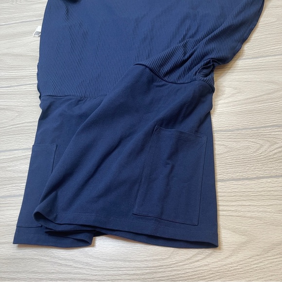 Pink Victoria's Secret Navy Blue Square Neck Active Dress Skort Size XXL New - Picture 8 of 16